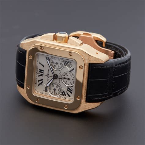 cartier santos 100 used|cartier santos 100 price uk.